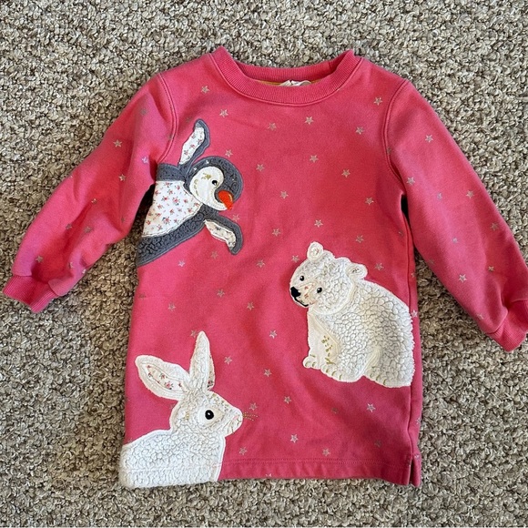 Mini Boden Other - Mini Boden Sweatshirt Tunic with Polar Animals